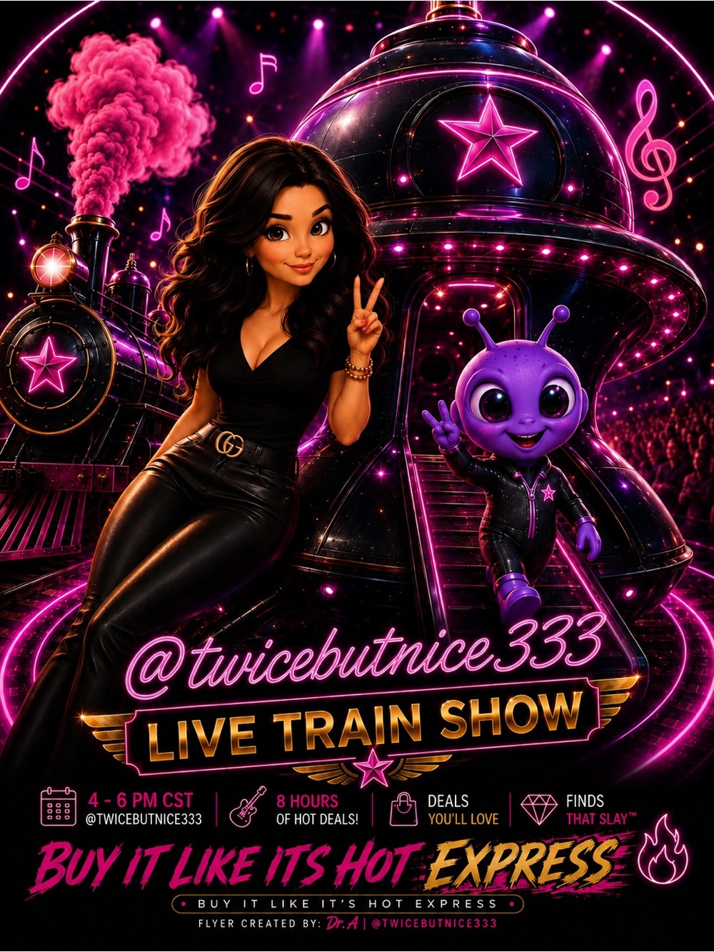 💖 🔥 LIVE TRAIN SHOW THIS WEDNESDAY! | BUY IT LIKE IT’S HOT EXPRESS 🚂🔥 - Picture 5 of 6